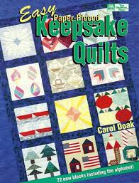 Use this handy index to find a quilt block you love. Easy Paper Pieced Keepsake Quilts 72 New Blocks Including The Alphabet That Patchwork Place Doak Carol 9781564771094 Amazon Com Books