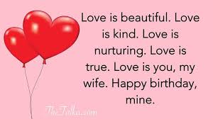 Happy birthday to my wife! Romantic Birthday Wishes For Wife Thetalka