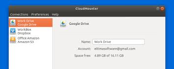 Cloudmounter For Linux Manage Cloud Storages On Linux Computer