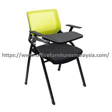 The perfect folding study chair is one that is comfortable for but where can you find a foldable study chair that meets this perfect balance between needs? Training Room Study Folding Mesh Chair Writing Pad