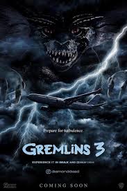 GREMLINS 3 TARGETS 2027 AND ORIGINAL STAR LIKELY TO RETURN! #Gremlins3 is  officially in development, with November 19, 2027 appearing as a target  release date on studio calendars. While the date isn't