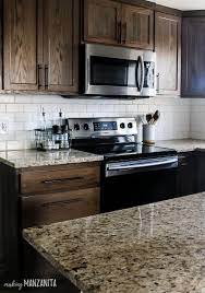 The kitchen island is roughly 11' wide by 4'6 deep. How To Install Subway Tile Backsplash With Video Making Manzanita