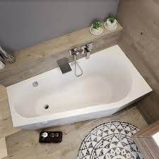 Die badewanne mit verkleidung nur in der lieferverpackung transportieren und dabei unsachgemäße belastungen vermeiden. Riho Delta Plug Play Raumspar Badewanne Mit Verkleidung Bd40005 Badexo De