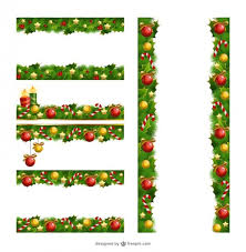 Download Christmas Borders Pack Free Vectors SVG Cut Files