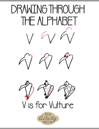 How to draw water melon from alphabet thanks for watching!! Drawing Through The Alphabet Letter W The Activity Mom