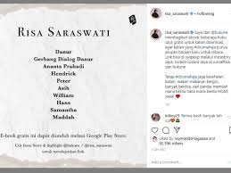 Anak pertama dari dua bersaudara ini mulai menunjukkan sinyal aneh sejak kecil. Risa Saraswati Bagi E Book Gratis Aksi Dirumahaja
