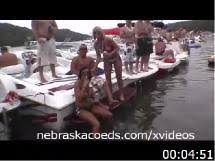 Girls flashing around party cove. Vipergirls