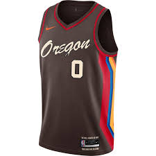 The lids trail blazers pro shop has all the authentic rip city jerseys, hats, tees, apparel and more at. Jersey Nike Nba Damian Lillard Portland Trailblazers City Edition 2020 21 Cn1775 250 Baskettemple