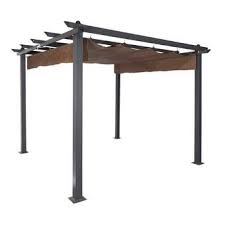 Maybe you would like to learn more about one of these? Aleko 9 W X 9 D Aluminum Pergola With Canopy Reviews Wayfair In 2021 Outdoor Pergola Pergola Pergola Designs