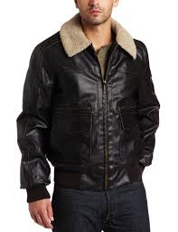 Arrow Mens Faux Leather Aviator Bomber Jacket Jpg 1154 1500 Leather Jacket Leather Bomber Brown Faux Leather Jacket