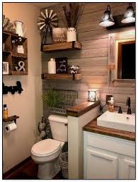 22 Cheap And Very Easy Diy Rustic Home Decor Ideas Small Bathroom Remodel Modern Farmhouse Bathroom Rustic Bathroom Remodel