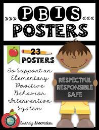 Pbis Freebie Free Posters For Implementing Positive Behavior Interventions And Support In The Elementary Sc Pbis Pbis Posters Positive Behavior Intervention