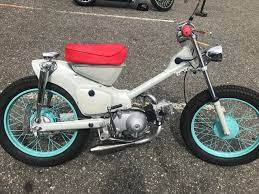 Honda Ct90 Bobber By Stickman Little Bikes Honda Bikes Bike Honda