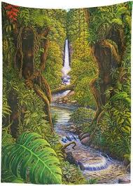 Arboreal Affection Tapestry Visionary Art Art Spiritual Art