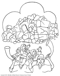 Heart coloring pages to print out 27 coloring. Coloring Pages Joshua And Jericho Coloring Home