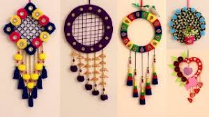 Learn how to make things that cost hundreds of dollars in stores, ones that actually look better when you diy them. 5 Creative Diy Room Decor Hacks Home Decor Ideas Diy Wall Hanging Out Of Wool Diy Craft Xanh En