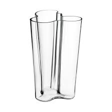 Iittala aalto 95mm clear glass vase. Iittala Alvar Aalto Collection Vase 251 Mm Clear Iittala Com