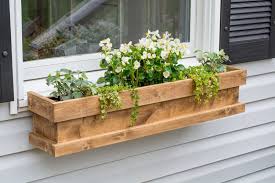 Diy Cedar Window Boxes Maggie Lois Diy Window Box Planter Window Box Flowers Window Planter Boxes