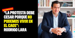 3,412 likes · 6 talking about this. La Protesta Debe Cesar Porque No Podemos Vivir En El Caos Rodrigo Lara