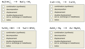 Home » unlabelled » types of chemical reactions classify each of these reactions as synthesis, decomposition, single displacement, or double displacement. Classify Each Of These Reactions A Single Clutch Prep