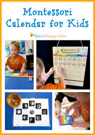 The year at a glance template presents. Montessori Calendar For Kids Mama S Happy Hive