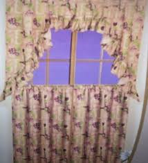wine themed kitchen curtains photo 12