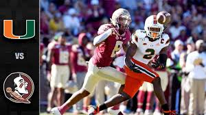 Miami Vs Florida State Football Highlights 2019 Youtube