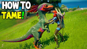Check spelling or type a new query. How To Tame Raptors Gameplay Fortnite Season 6 Update Youtube