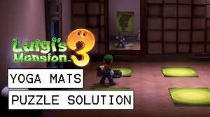 Yoga mats provide cushioning to protect your joints and spine from hard floors and also help you hold your pose more easily. Luigi S Mansion 3 Yoga Mats Puzzle Solution Youtube