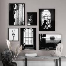 Striking Black White Gallery Wall Art Prints Mix Match Gallery Wallrus Free Worldwide Shipping Gallery Wall Gallery Wall Art Prints Art Gallery Wall