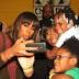 Former Destiny's Child singer, Baraka give candy toNewarkkids...