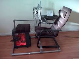 Diy Computer Gaming Rig Makes Also Compact Workstation Game Room Chairs Diy Computer Desk Gaming Computer
