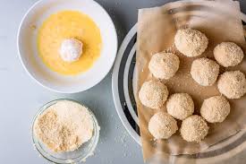 I have grew up on chicken pot pies but haven't had anything like it since going vegan! Loaded Mashed Potato Balls The Dinner Bite