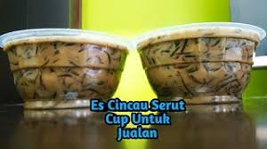 Resep es cappuccino cincau hitam sederhana spesial asli enak. Resep Cara Bikin Es Cincau Serut Cup Untuk Jualan Youtube