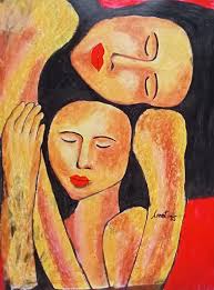 My artwork,detail,AOC, 50x40cm, 2021