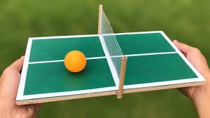 How To Make Amazing Ping Pong Table Tennis Game Table Tennis Game Ping Pong Mini Ping Pong Table