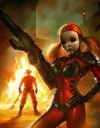 A poem based on dollface/darkside from twisted metal: Dollface Character Giant Bomb