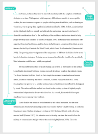 A double spaced essay example. Chicago Style Format For Papers Requirements Examples