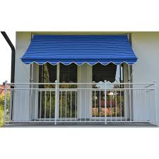 Angerer Klemmmarkise Exklusiv Blau Weiss 150 Cm X 150 Cm Kaufen Bei Obi