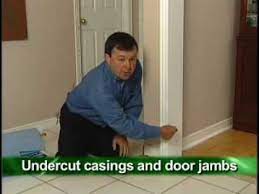 Proper Installation Of Pergo Laminate Flooring Around Doors And Floorboards Moldings Finish French Doors Interior Wood Doors Interior Wooden Doors Interior