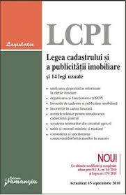 Legea cadastrului bunurilor imobile a fost modificată. Legislatie Editura Hamangiu