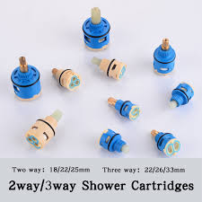Foro two way diverter valve trim for thermostatic with metal lever handle. Faciio Shower Valve Ceramic Faucet Cartridge 2 3 4 5 Way Shower Diverter Mixing Faucet Replacement Parts Sizes 22 26 33mm Faucet Cartridges Aliexpress