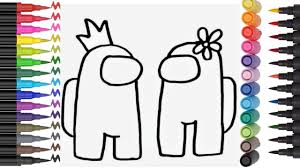 They will typically shout start in lobbies and suspect random people. Among Us Valentine S Day Special Coloring Among Us Coloring Pages Among Us Coloring 1 Youtube