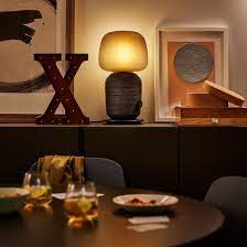 symfonisk table lamp with wifi speaker black learn more ikea wifi speakers ikea home table lamp
