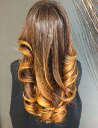 Degrade Biondo Miele Capelli Bellezza Dei Capelli Capelli Ramati