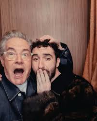 Inside the venue at Acne Studios Spring Summer 2026 show where guest host  #Lyas catches up with #Symone, #DelaneyRowe and #LuxPascal. #Robyn, brand  ambassador #NCTJOHNNY, #Ecco2K, brand ambassador #SandraMa, #Meennicha,  #MelanieThierry