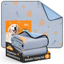 Washable Pee Pads for Dogs, 2 Pack Reusable Puppy Pads with Cute Pattern,  Super Absorbent Potty Pads for Dogs, Non-Slip and Waterproof Dog Mats for  ...