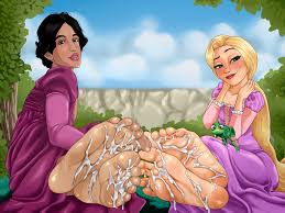 Rapunzel feet porn