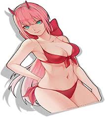 Maybe you would like to learn more about one of these? Amazon Com Anime Sticker Darling In The Franxx 008 Zero Two Car Stickers Anime Vinyl Stickers Decorative Waifu Sticker Cartoon Decal Colorful 6 X 10 Automotive