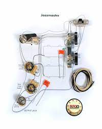 The basic difference is in the way of controlling brightness and darkness of the guitar tone. Fender Vintage Jazzmaster Wiring Kit Pots Switch Slider Caps Bracket Diagram For Sale Online Ebay